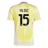 Officiële Voetbalshirt + Korte Broek Juventus Yildiz 15 Uit 2024-25 - Kids